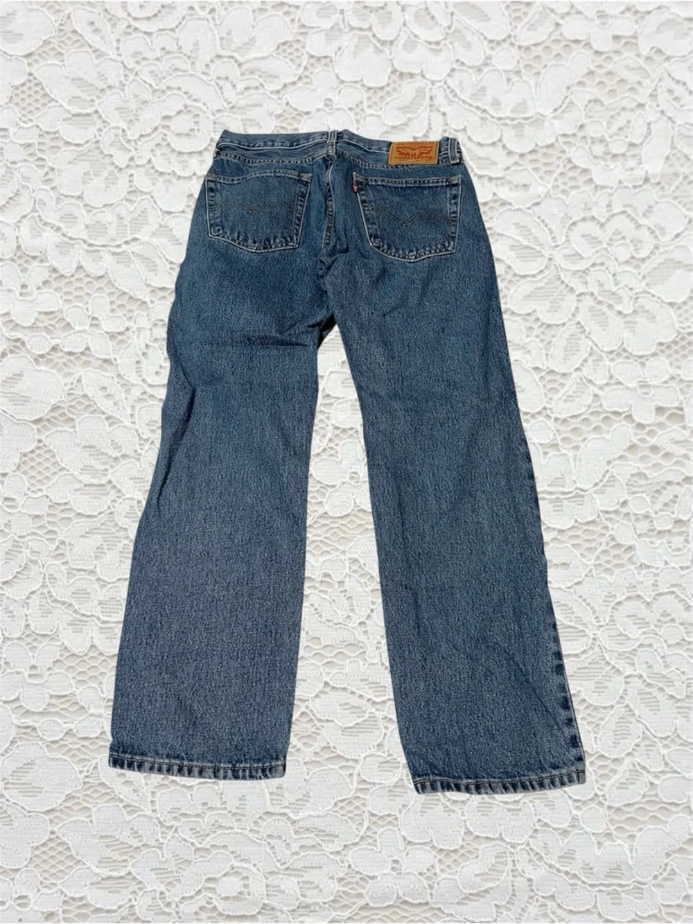 vintage levi’s blue denim 505 jeans